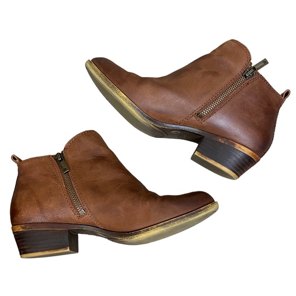 Lucky Brand Basal leather ankle Bootie Size 7M - Picture 2 of 8